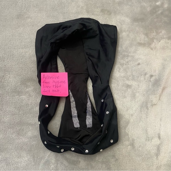 New! Beach Riot Vanessa Crystal Bottom in Black 10031 - Picture 6 of 8